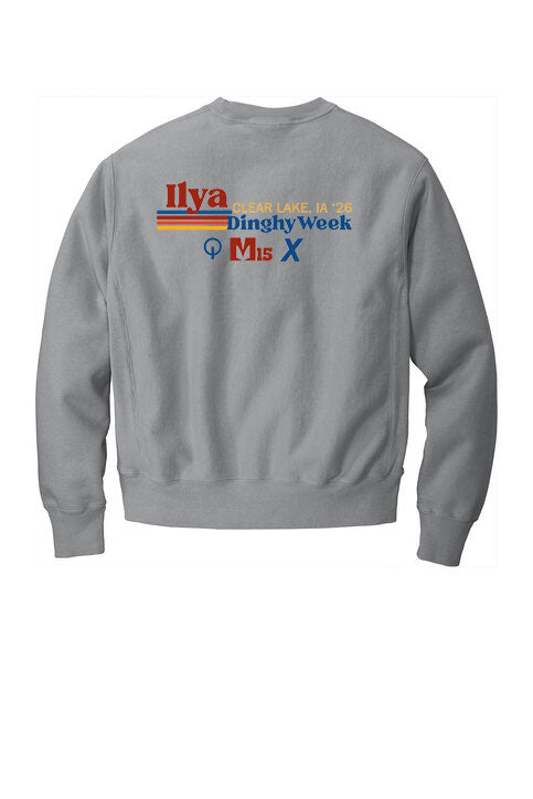 ILYA Dinghy Week Champion Crewneck Sweatshirt Gray