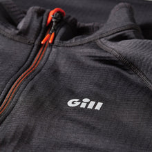 Load image into Gallery viewer, Gill Men&#39;s Thermal Zip Neck Graphite