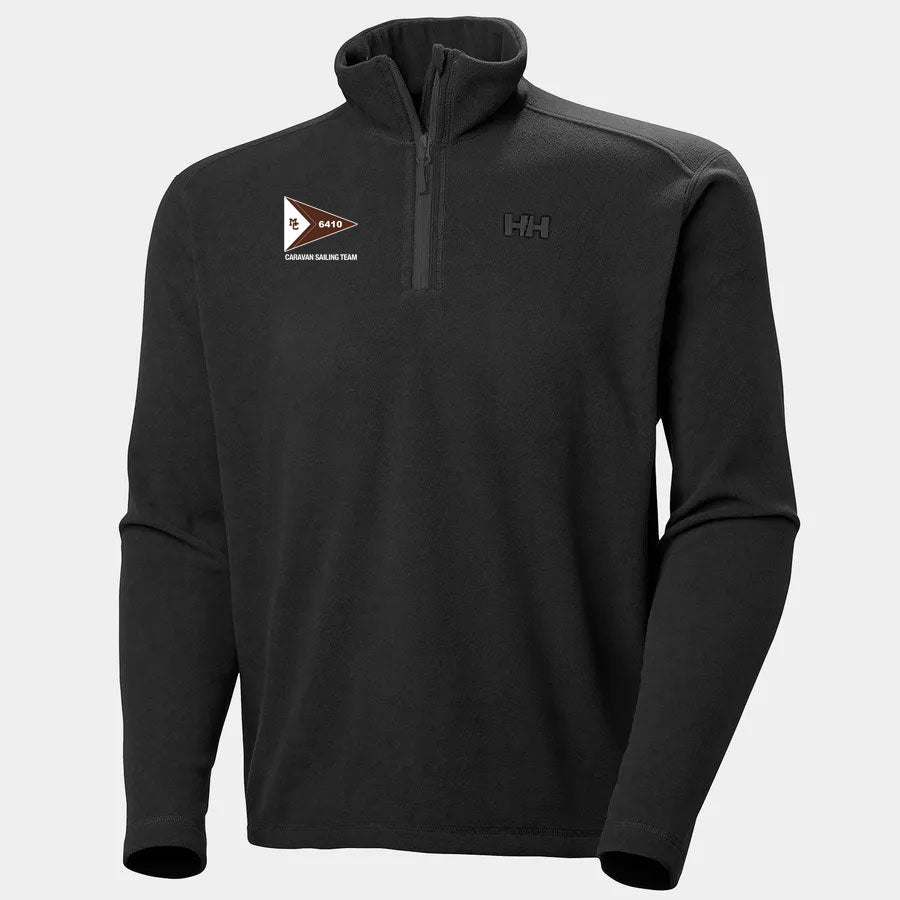 Helly Hansen Caravan Sailing Men's Daybreaker 1/2 Zip Fleece Pullover Black