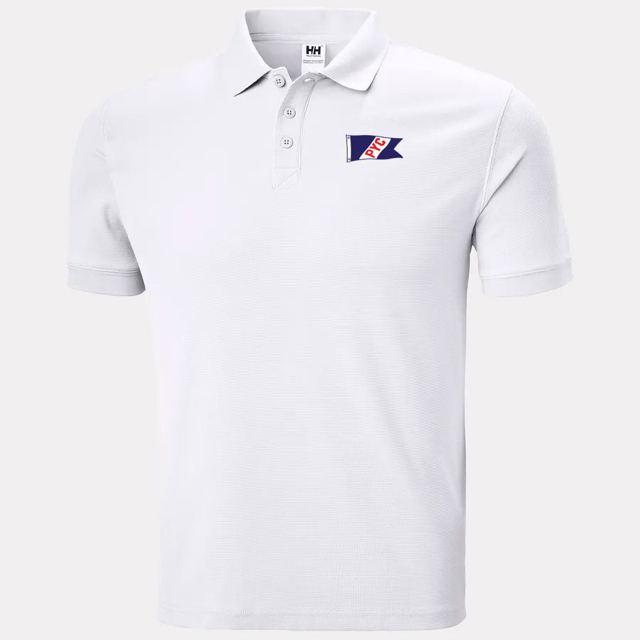 Helly Hansen Pewaukee Yacht Club Men's Riftline Polo White