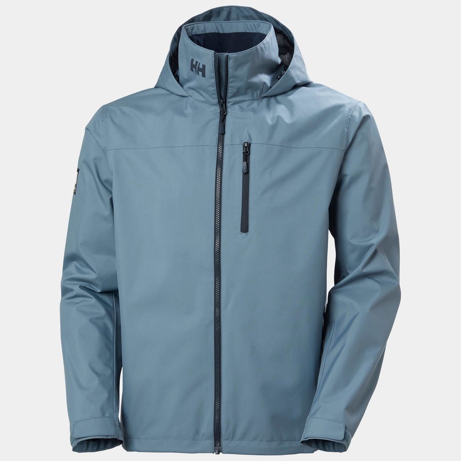 Helly Hansen Men's Crew Hooded Jacket Blue