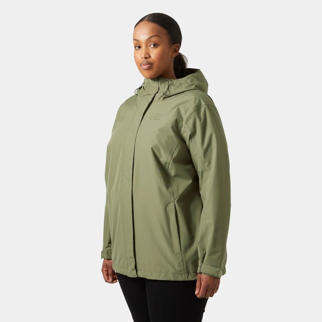 Helly Hansen Women's Seven J Plus Jacket - Waterproof, Windproof & Breathable Raincoat For Hiking & Outdoor