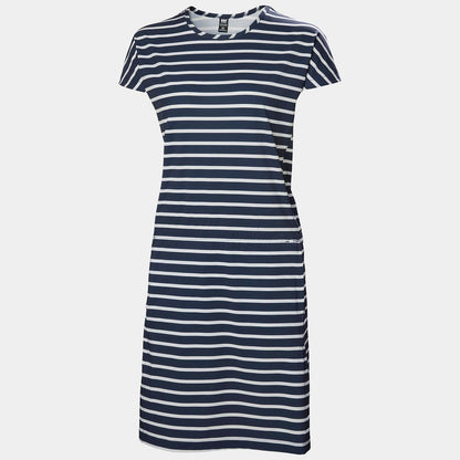 Helly Hansen Women's Thalia Summer Dress 2.0 Navy Stripe