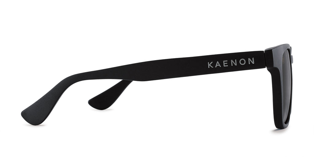 Kaenon Avalon Polarized Sunglasses Black Grey 12%