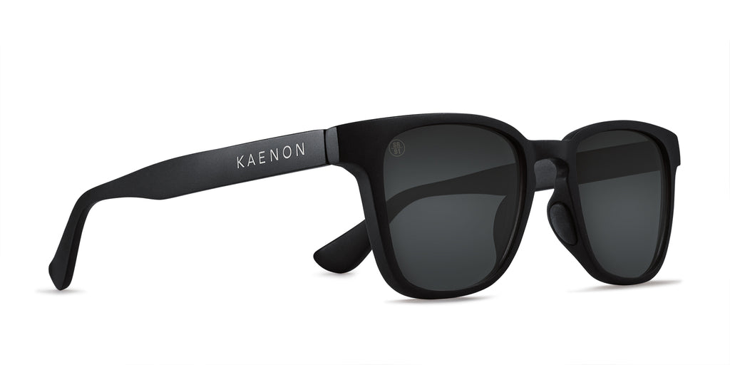 Kaenon Avalon Polarized Sunglasses Black Grey 12%