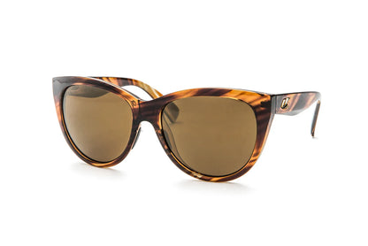 Kaenon Palisades - Striped Tortoise - Gold Brown with Gold Mirror 12%