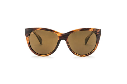 Kaenon Palisades - Striped Tortoise - Gold Brown with Gold Mirror 12%