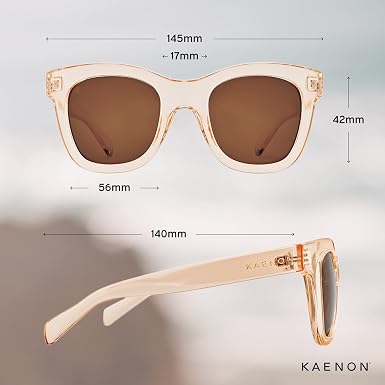 Kaenon Lido Sunglasses - Champagne Brown 12%