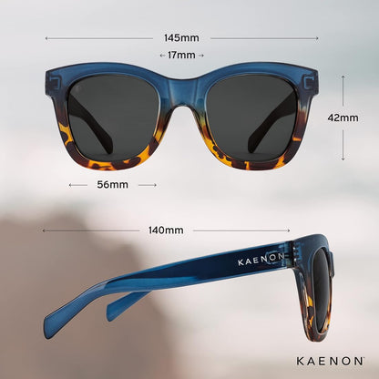 Kaenon Lido - Deep Purple Tortoise Brown 12%