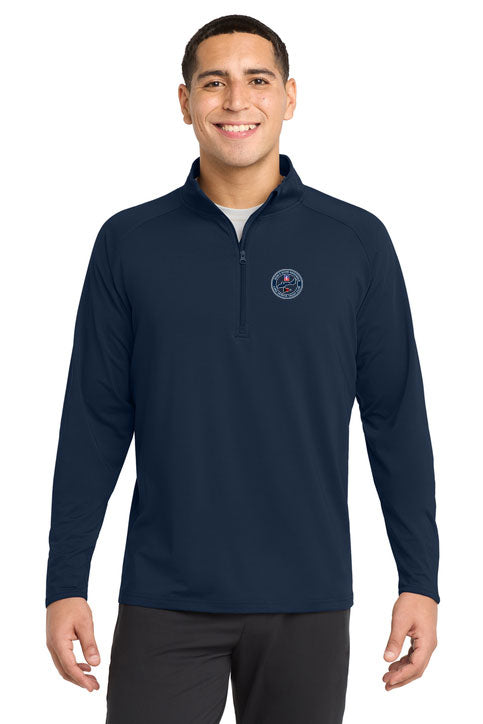 E Scow Nationals Men's Stretch 1/4-Zip Pullover