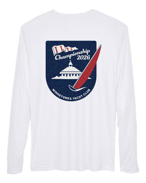 ILYA Champs Men's Classic Performance Long Sleeve T-Shirt White