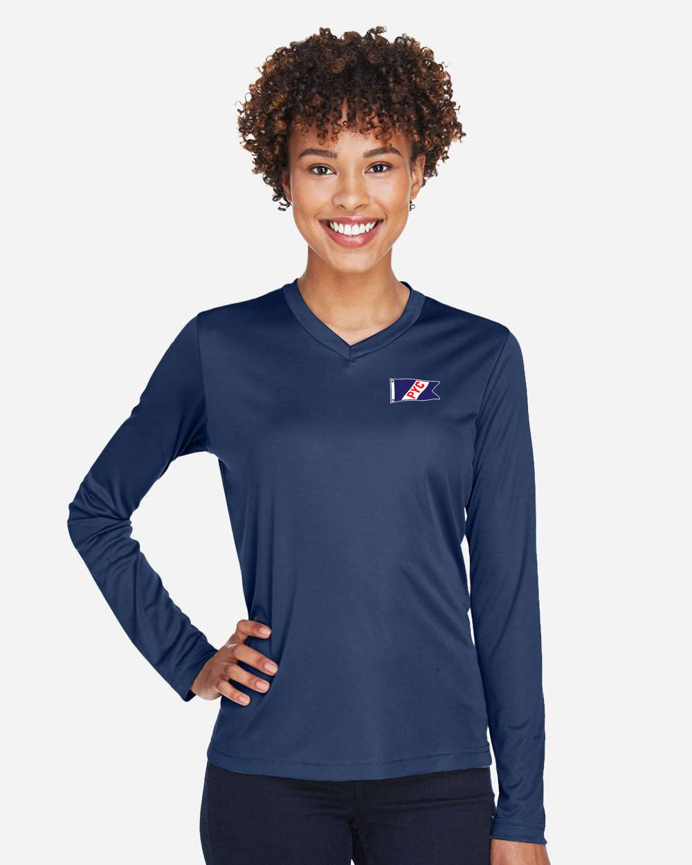 Pewaukee Yacht Club Women's Tec Long Sleeve Shirt