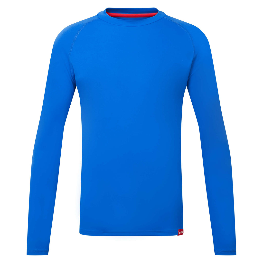 Gill Junior UV Tec Long Sleeve Tee Blue