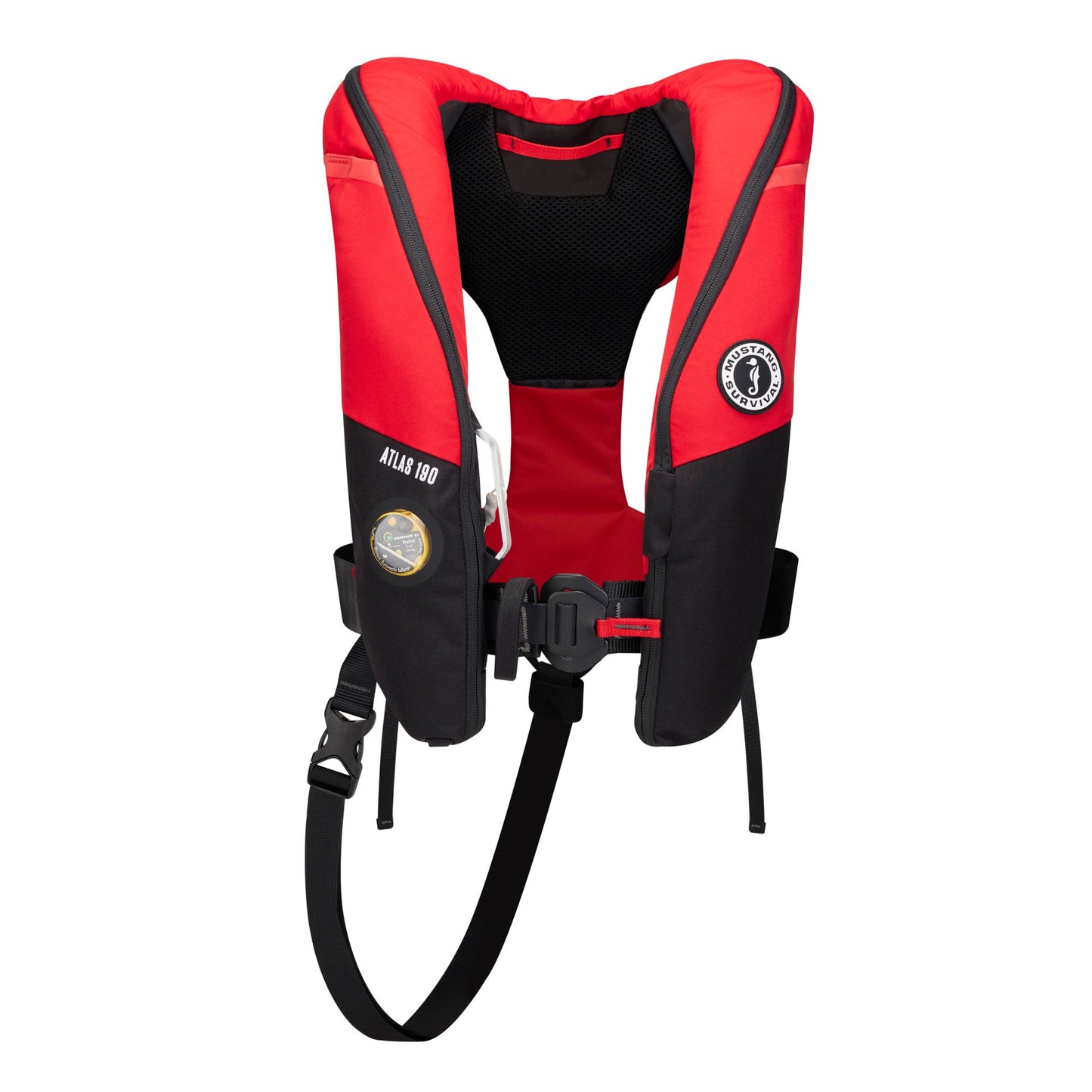 Atlas 190 DLX Life Jacket Red