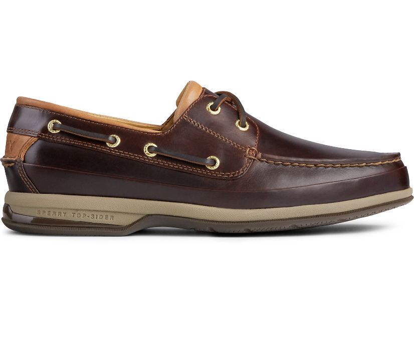 Sperry Men's Gold Cup ASV 2-Eye Boat Shoe Amaretto