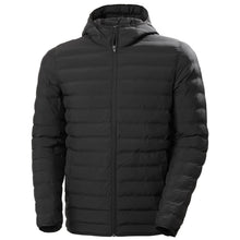 Load image into Gallery viewer, Helly Hansen Men&#39;s Mono Material Hooded Insulator Coat Black