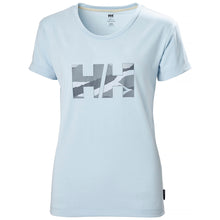 Load image into Gallery viewer, Helly Hansen Women&#39;s Skog Recycled Graphic T-Shirt Blue