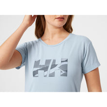 Load image into Gallery viewer, Helly Hansen Women&#39;s Skog Recycled Graphic T-Shirt Blue