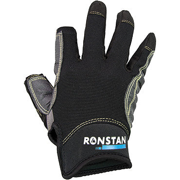 Ronstan Sticky Race Gloves Full Finger Black
