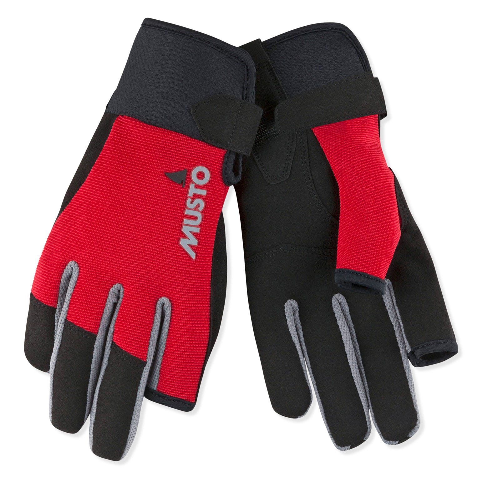 Musto Essential Sailing Long Finger Glove Red