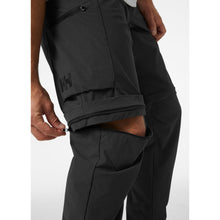 Load image into Gallery viewer, Helly Hansen Men&#39;s Brono Softshell Zip Off Pants Ebony