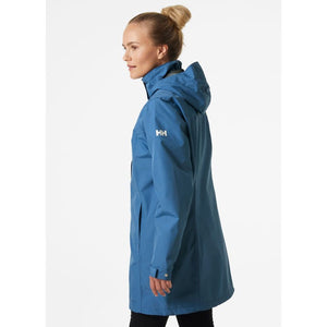 Helly Hansen Women's Aden Long Rain Jacket Azurite