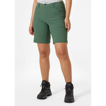 Load image into Gallery viewer, Helly Hansen Women&#39;s Brona Softshell Shorts Spruce