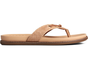 Sperry Women's Waveside PLUSHWAVE Flip Flop Brown