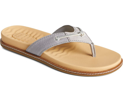Sperry Women's Waveside PLUSHWAVE Thong Sandal Gray