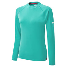 Load image into Gallery viewer, Gill Women&#39;s UV Tec L/S Tee Turquoise