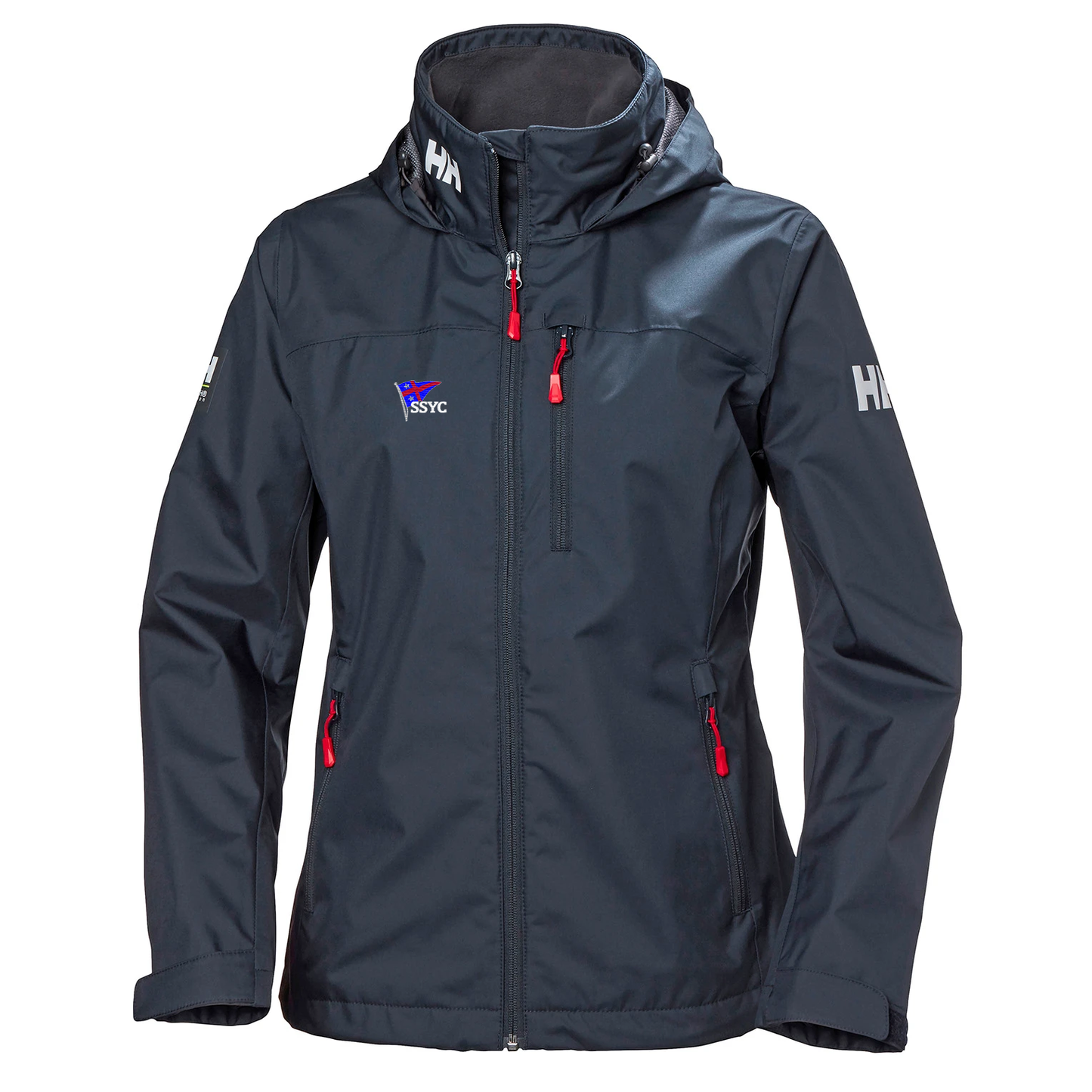 Helly Hansen SSYC Burghee Women's Crew Hooded Jacket Navy